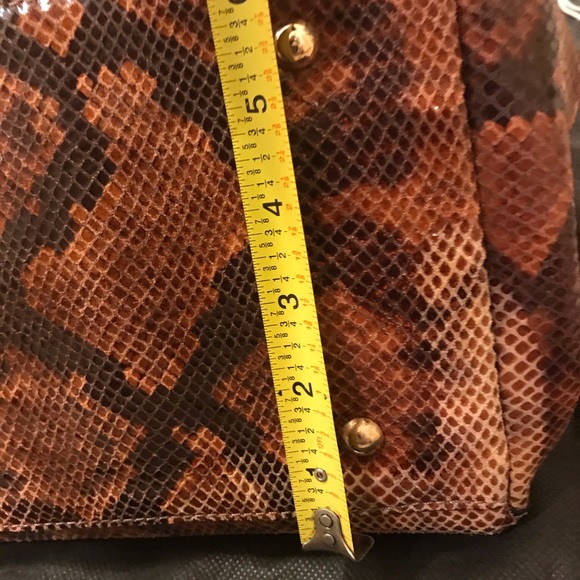 Alberta Di Canio LEATHER TOTE - Made in Italy - Picture 10 of 16